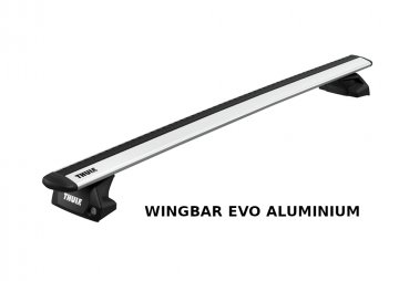 Complete set wingbar evo aluminium 220