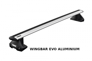 Complete set wingbar evo aluminium 226