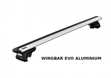 Complete set wingbar evo aluminium open railing 33