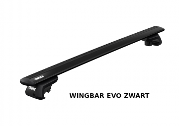 Complete set wingbar evo zwart open railing 29